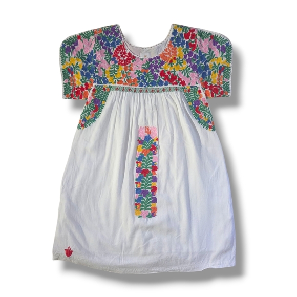 J.Marie Carmen Embroidered Floral Tunic Dress XS - Picture 8 of 16